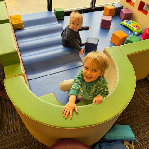 Toddler Reef Museum Exhibit