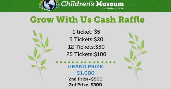 Grow With Us Cash Raffle