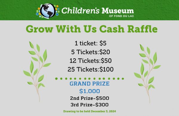 Grow With Us Cash Raffle